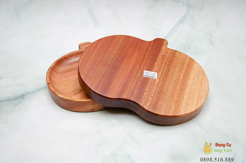 Khay gỗ hình quả bí 14.5x18cm VKU1-074 3 Khay gỗ hình quả bí 14.5x18cm VKU1-074 - Ảnh 3