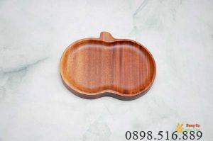 Khay gỗ hình quả bí 14.5x18cm VKU1-074 21 khay hanh qua ba 14 5x18cm