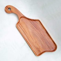 Khay tay cầm cán cong 16x44cm