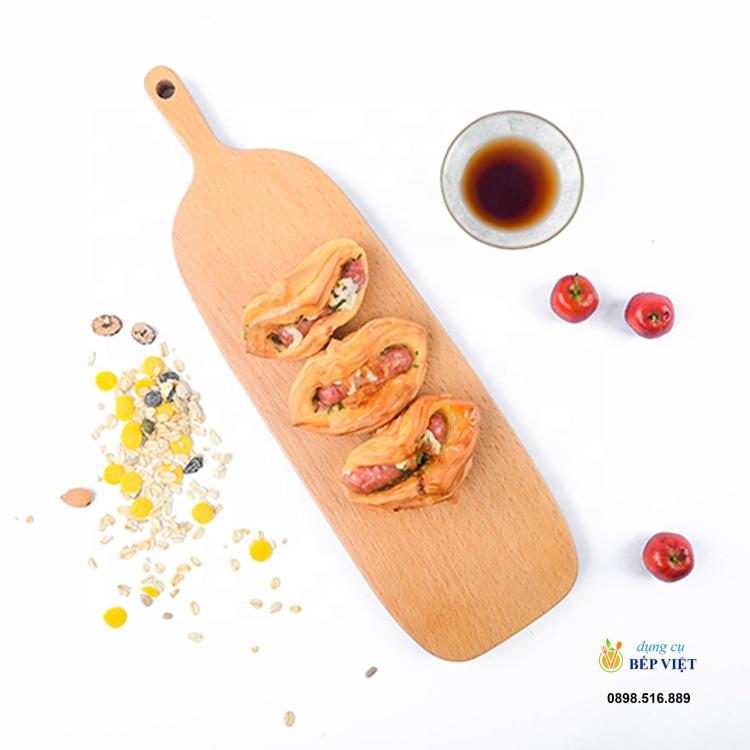 Thớt chữ nhật có tay cầm 11x41cm - Beech 4 Thớt chữ nhật có tay cầm 11x41cm - Beech - Ảnh 4