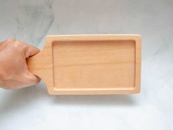 VKU1 096 Khay chu nhat co tay cam 26.5x11cm 2