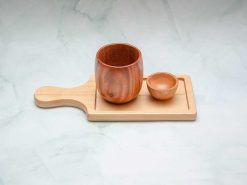 VKU1 096 Khay chu nhat co tay cam 26.5x11cm 3