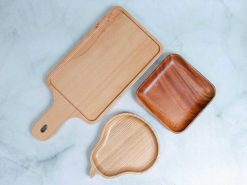 VKU1 100 Khay chu nhat co tay cam 34x15cm 1