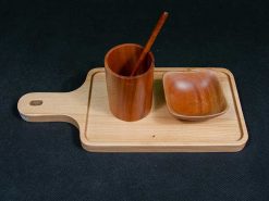 VKU1 100 Khay chu nhat co tay cam 34x15cm 6