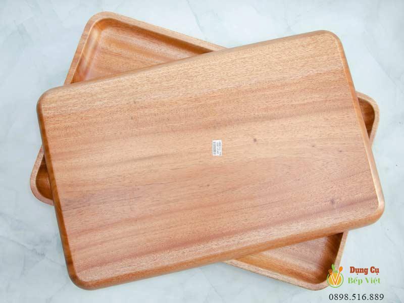 Khay gỗ xà cừ nguyên khối cạnh bo nhiều size 5 Khay gỗ xà cừ nguyên khối cạnh bo nhiều size - Ảnh 5