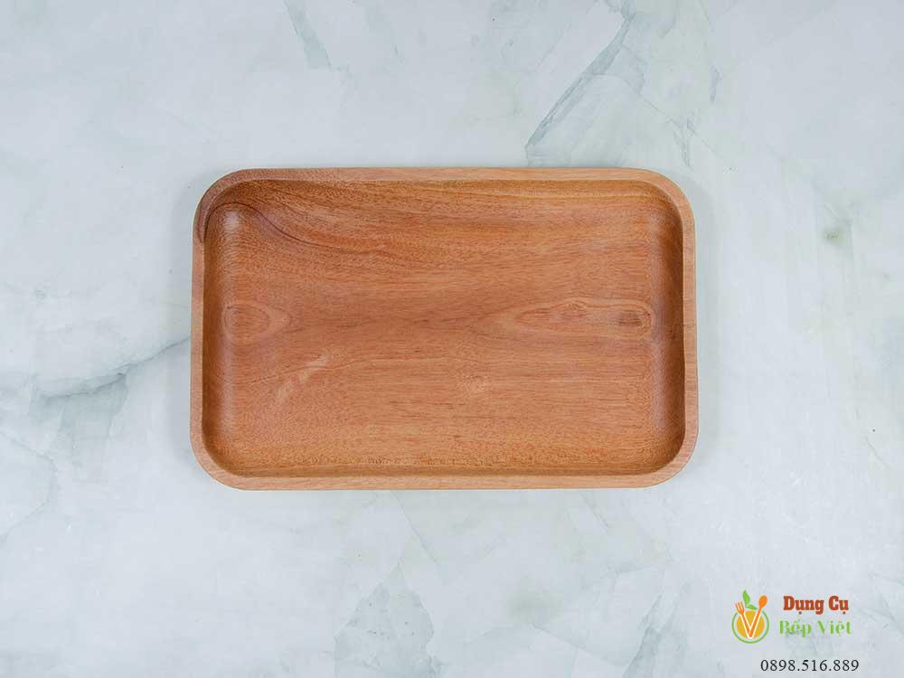 Khay gỗ xà cừ nguyên khối cạnh bo nhiều size 12 Khay gỗ xà cừ nguyên khối cạnh bo nhiều size - Ảnh 12