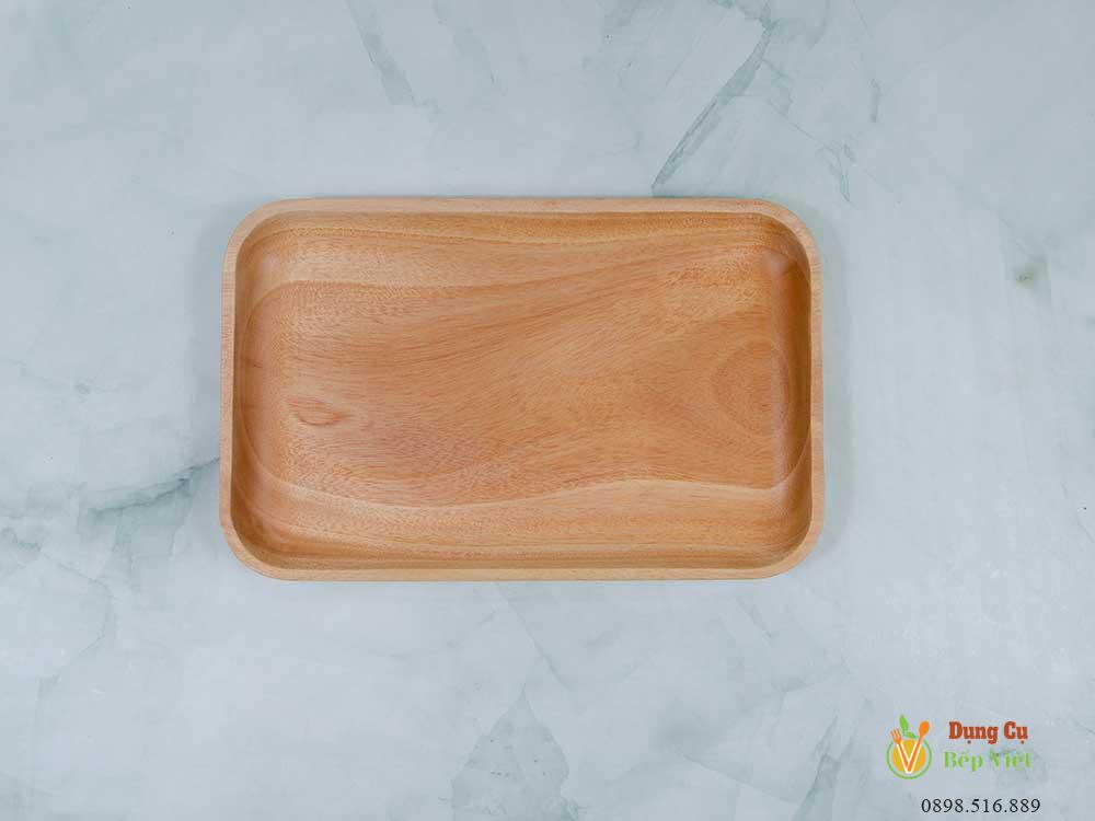 Khay gỗ xà cừ nguyên khối cạnh bo nhiều size 4 Khay gỗ xà cừ nguyên khối cạnh bo nhiều size - Ảnh 4