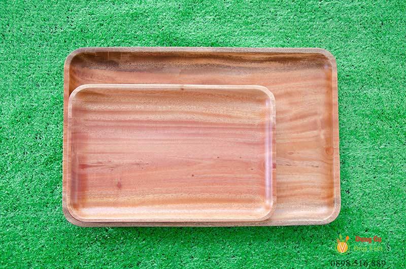 Khay gỗ xà cừ nguyên khối cạnh bo nhiều size 15 Khay gỗ xà cừ nguyên khối cạnh bo nhiều size - Ảnh 15