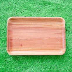 Khay gỗ xà cừ nguyên khối cạnh bo nhiều size 35 khay chu nhat trung 20x30 6