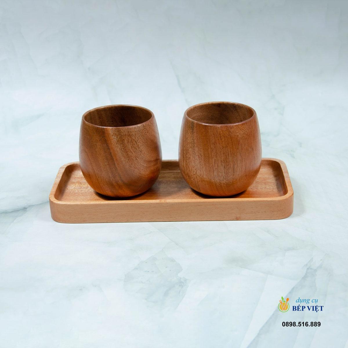 Khay gỗ chữ nhật nhỏ 24x10.5cm || VKU1-082 1 Khay gỗ chữ nhật nhỏ 24x10.5cm || VKU1-082