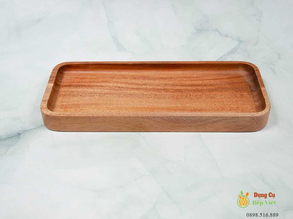 Khay gỗ chữ nhật nhỏ 24x10.5cm || VKU1-082 4 Khay gỗ chữ nhật nhỏ 24x10.5cm || VKU1-082 - Ảnh 4