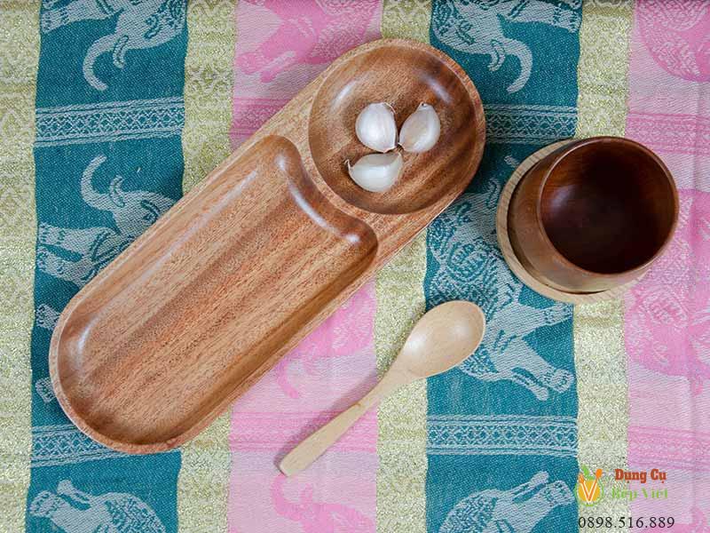 Khay gỗ ovan 2 ngăn 10 Khay gỗ ovan 2 ngăn - Ảnh 10