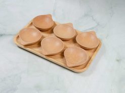 Chén gỗ hình sò 7.5x7cm || VKU2-035 16 VKU2 035 Chen hinh so 7x7.5cm 23