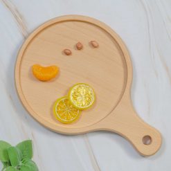 Khay gỗ decor có tay cầm - trang trí chụp hình 6 VKU1 122 Khay tron co tay cam 26x18cm 3