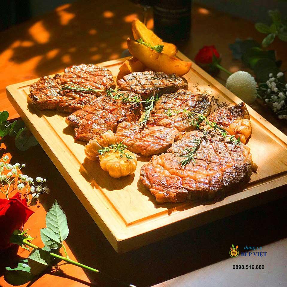 Thớt chữ nhật đường ren có chân 40x30cm || VKU1-T020 6 Thớt chữ nhật đường ren có chân 40x30cm || VKU1-T020 - Ảnh 6