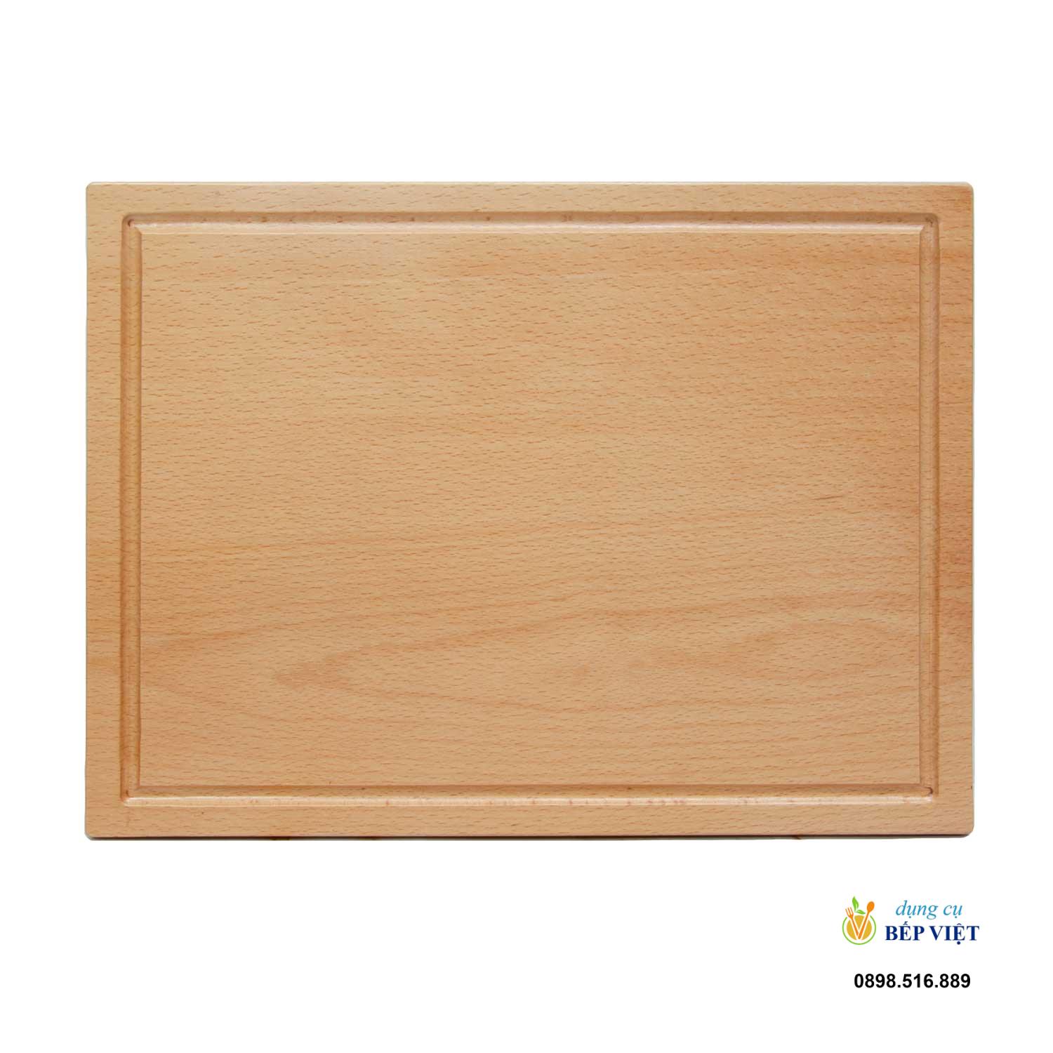 Thớt chữ nhật đường ren có chân 40x30cm || VKU1-T020 1 Thớt chữ nhật đường ren có chân 40x30cm || VKU1-T020