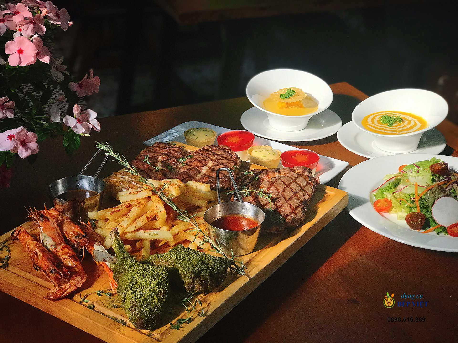 Thớt chữ nhật đường ren có chân 40x30cm || VKU1-T020 2 Thớt chữ nhật đường ren có chân 40x30cm || VKU1-T020 - Ảnh 2