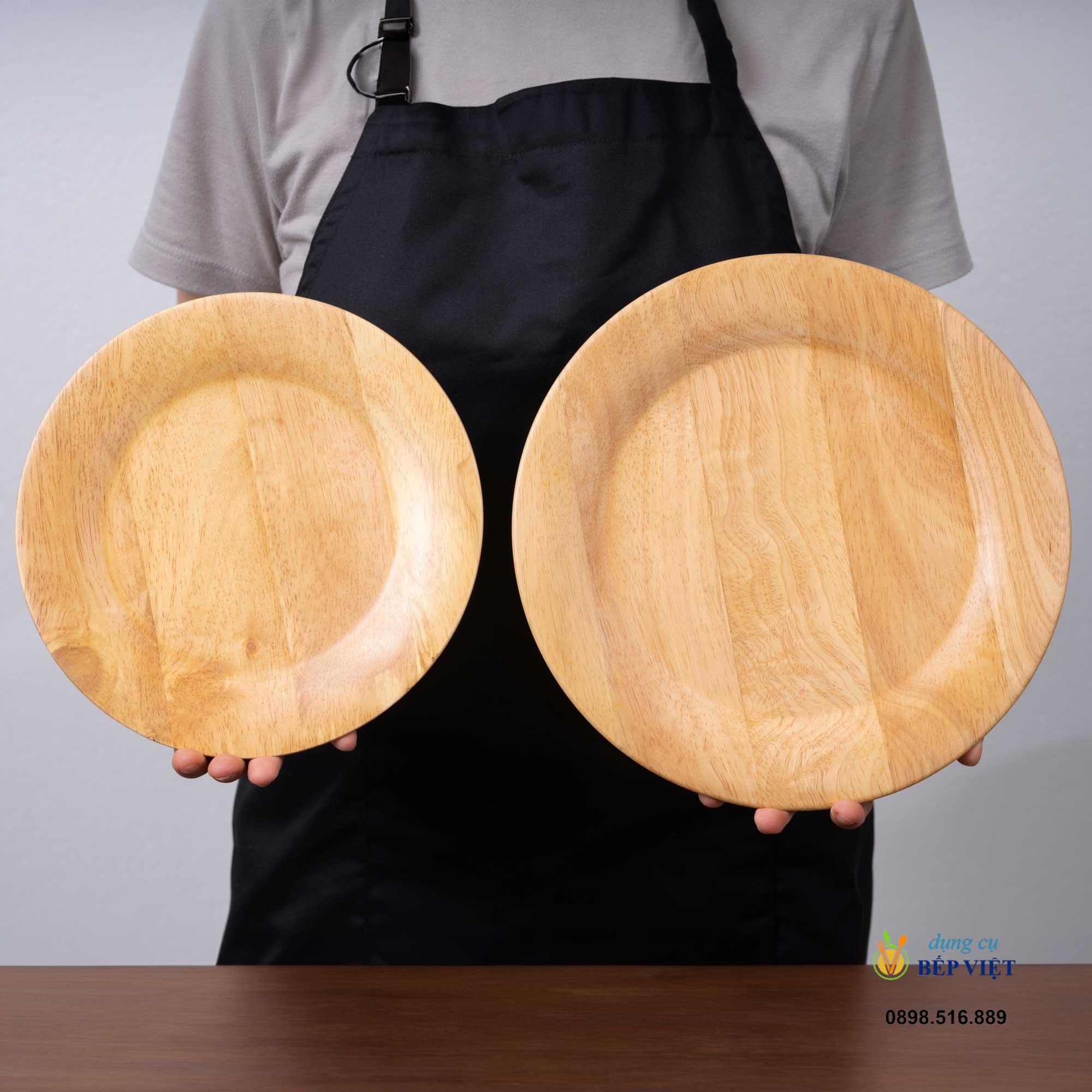 đĩa gỗ đựng hoa quả 1 đĩa gỗ đựng hoa quả