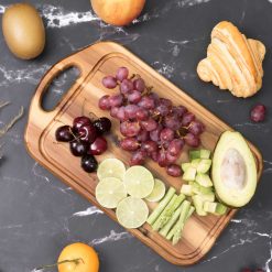 Thớt chữ nhật có quai cầm gỗ tràm 17 thot co quai cam go tram 1