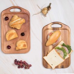 Thớt chữ nhật có quai cầm gỗ tràm 12 thot co quai cam go tram 6