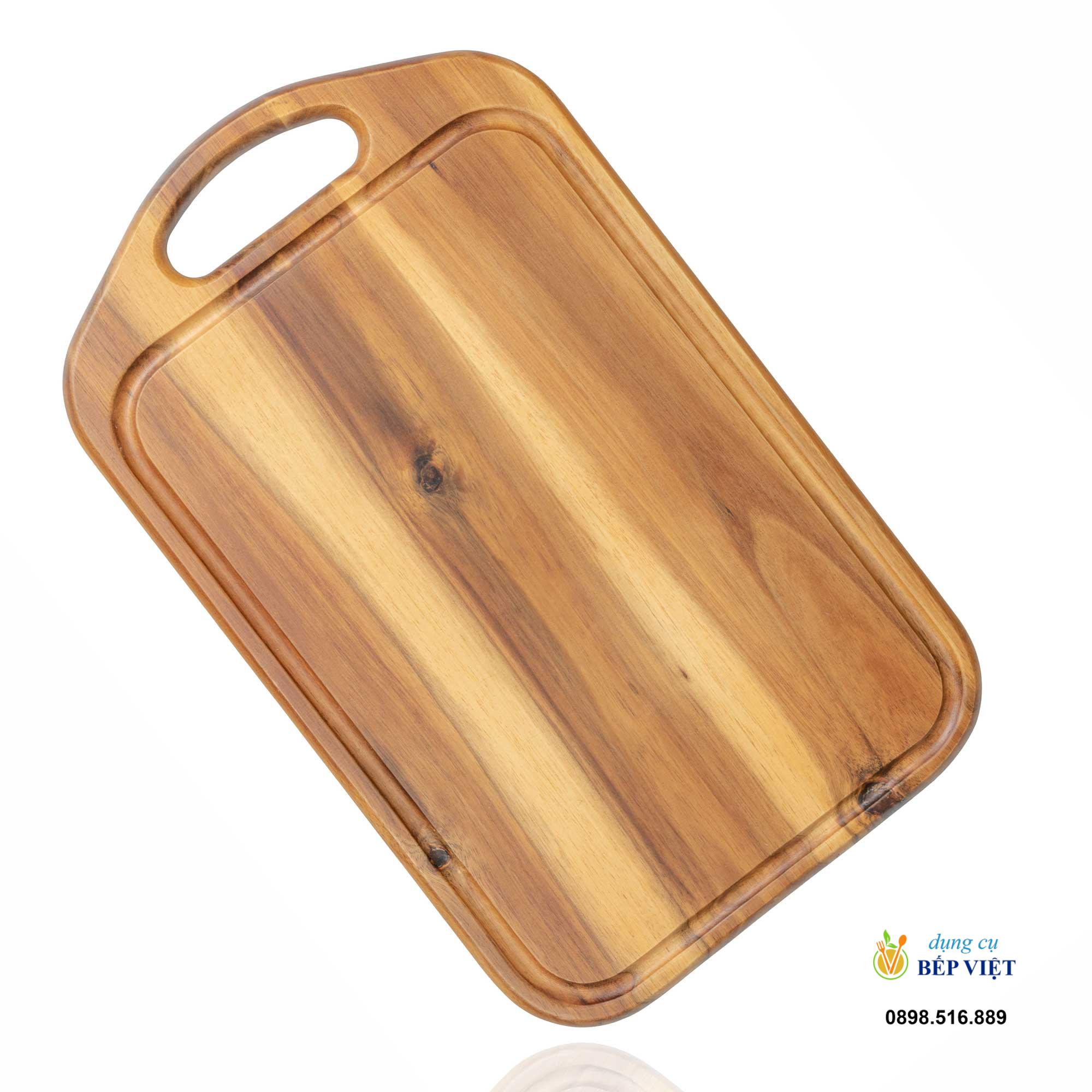 Thớt chữ nhật có quai cầm gỗ tràm 1 thớt chữ nhật có quai cầm gỗ tràm