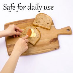 Khay gỗ tay cầm 42.5x25.5cm - Acacia 9 Thot chu nhat tay cam go tram 2