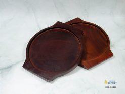 Khay lót chảo bằng gỗ (22.5x20cm) 6 Khay lot chao 22.5x20cm