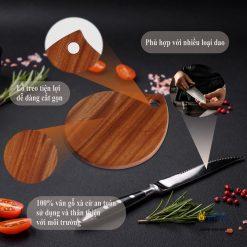 Thot go hinh giot nuoc 19x16x1cm Hinh 3