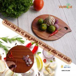 Thot go hinh giot nuoc 19x16x1cm Hinh 6