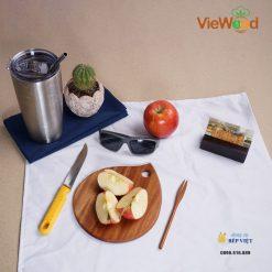 Thot go hinh giot nuoc 19x16x1cm Hinh 7