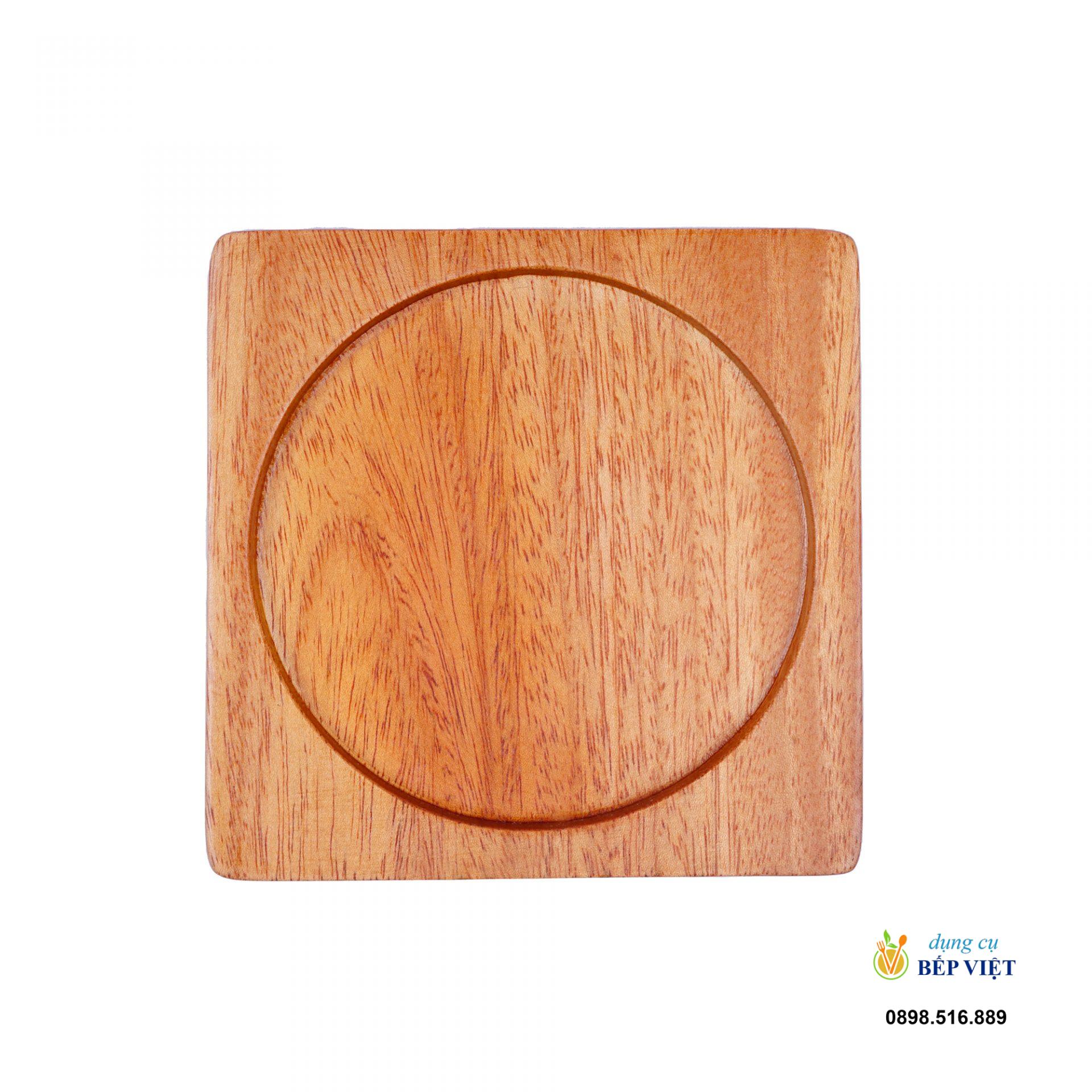 Lót ly vuông 9.5 cm 1 lót ly vuông