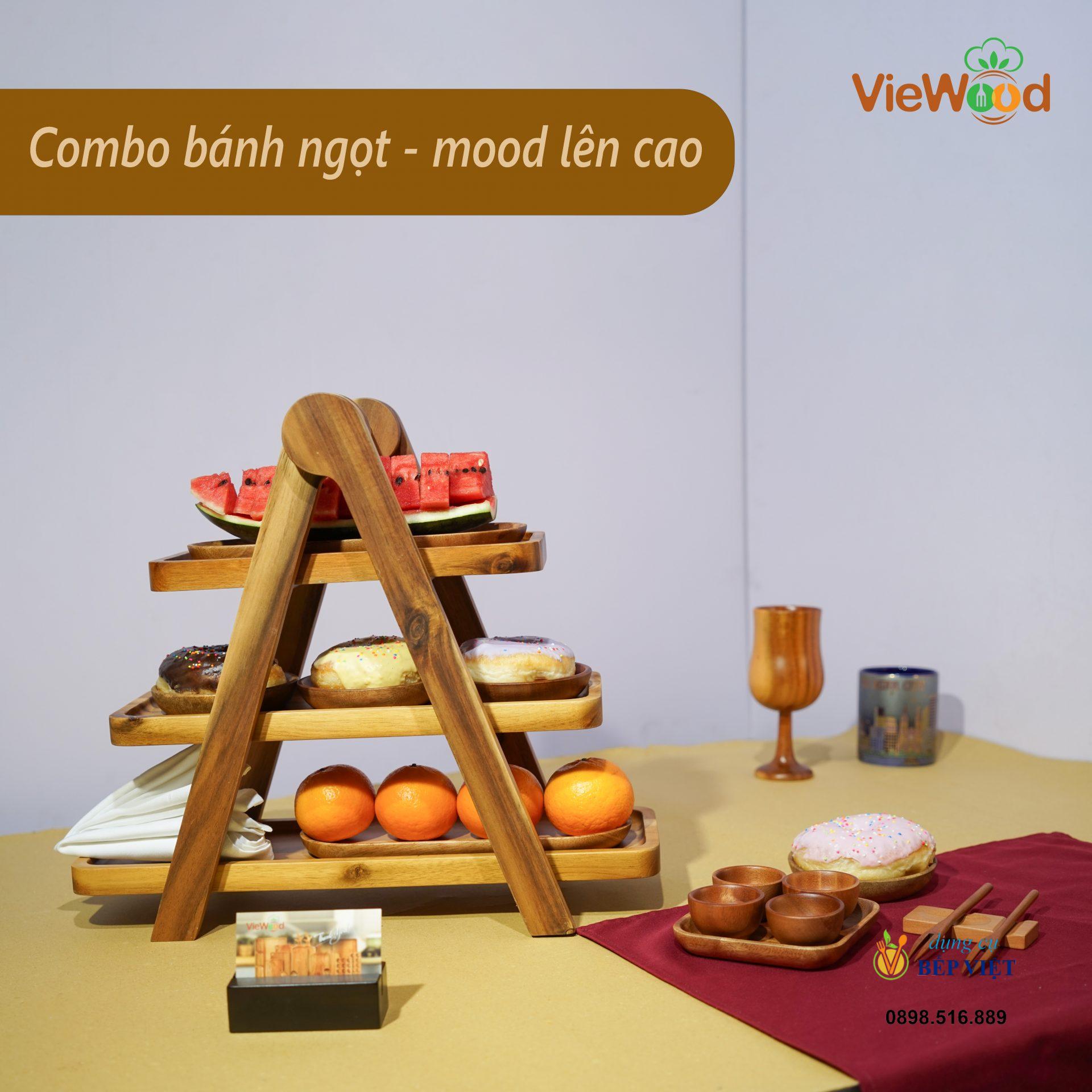 kệ gỗ trang trí 3 tầng đa năng VieWood - Thiết Kế Tinh Tế 6 kệ gỗ trang trí 3 tầng đa năng VieWood - Thiết Kế Tinh Tế - Ảnh 6