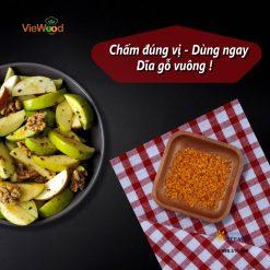 Hinh chen cham xoai Dia go vuong