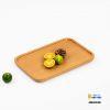 Khay gỗ Beech hình chữ nhật 22x15x1.5cm
