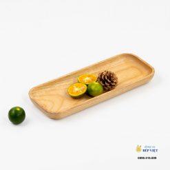Khay gỗ Ash hình chữ nhật 23x9.5x2cm