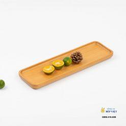 Khay gỗ Beech chữ nhật 30x9x1.5cm
