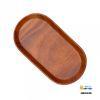 Dĩa gỗ hình Oval vát 24x13x2cm
