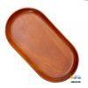 Dĩa gỗ Xừ Cừ hình Oval 30x16x1.5cm