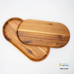 Khay oval tram 28x14x2 1