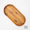 Khay gỗ Tràm hình Oval 35x17x2cm