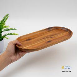 Khay oval tram 35x17x2 3