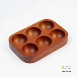 Khay đựng trứng 6 quả 15x10.5x2cm